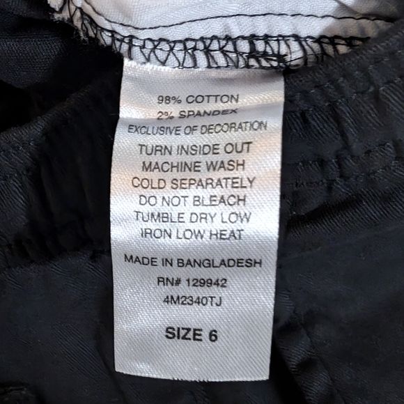 Stitch & Stone 2 Piece Set Boys Size 6 Beige and Black Floral Print - Picture 6 of 6